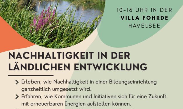 Nachhaltigkeit in der ländlichen Entwicklung