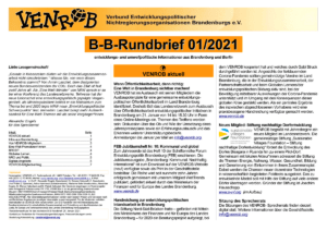 B-B-Rundbrief 1-2021 | entwicklungs- und umweltpolitische Informationen aus Brandenburg und Berlin