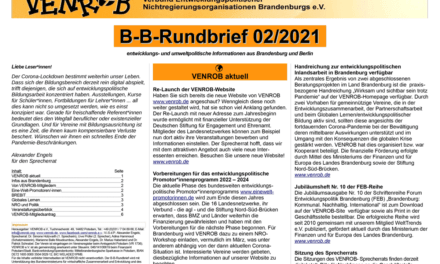 B‑B-Rundbrief 2/​2021
