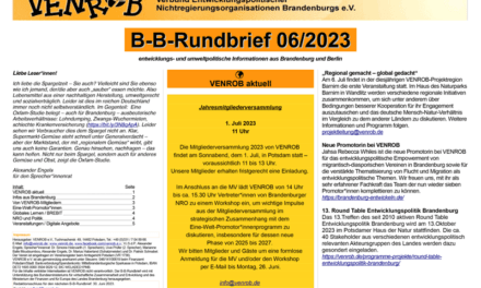 B‑B-Rundbrief Juni 2023