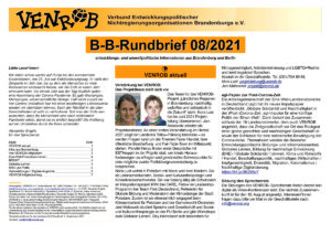 B-B-Rundbrief August 2021 | Entwicklungs- und umweltpolitische