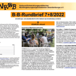 B‑B-Rundbrief Juli + August 2022