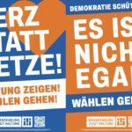 Aktuellle Aktion der Kampagne „Brandenburg zeigt Haltung“