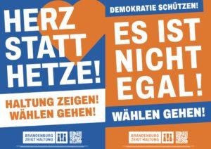 LTW Plakatkampagne 2024 – PLAKATAKTION ZUR LANDTAGSWAHL 2024