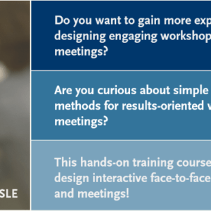 ONLINE COURSE: Participatory Methods for Workshops and Meetings