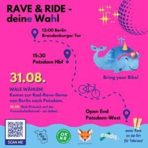 Rave & Ride – deine Wahl