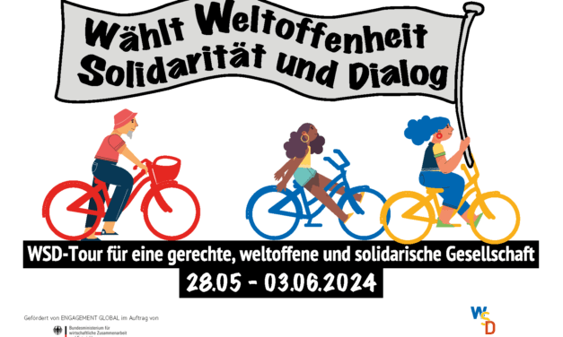 Einladung zur WSD-Tour durch Ostdeutschland zwischen dem 28.5. und 03.06.24