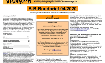 B‑B-Rundbrief 4/​2020