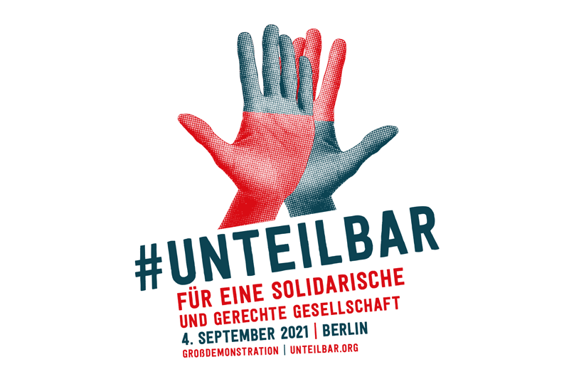 Aufruf zur #unteilbar-Demonstration am 4. September 2021 in Berlin